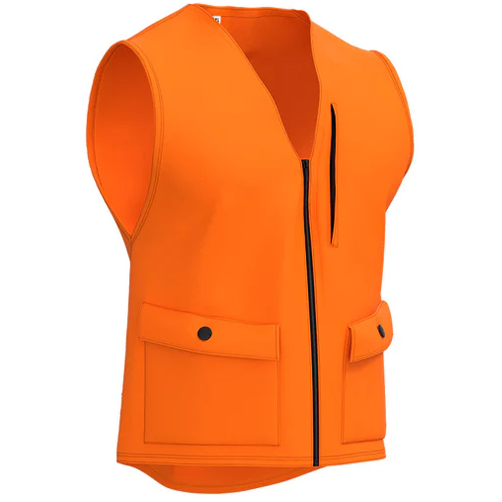 Half Rack Deluxe Safety Vest Blaze Orange 2XLarge/3XLarge - Image 3
