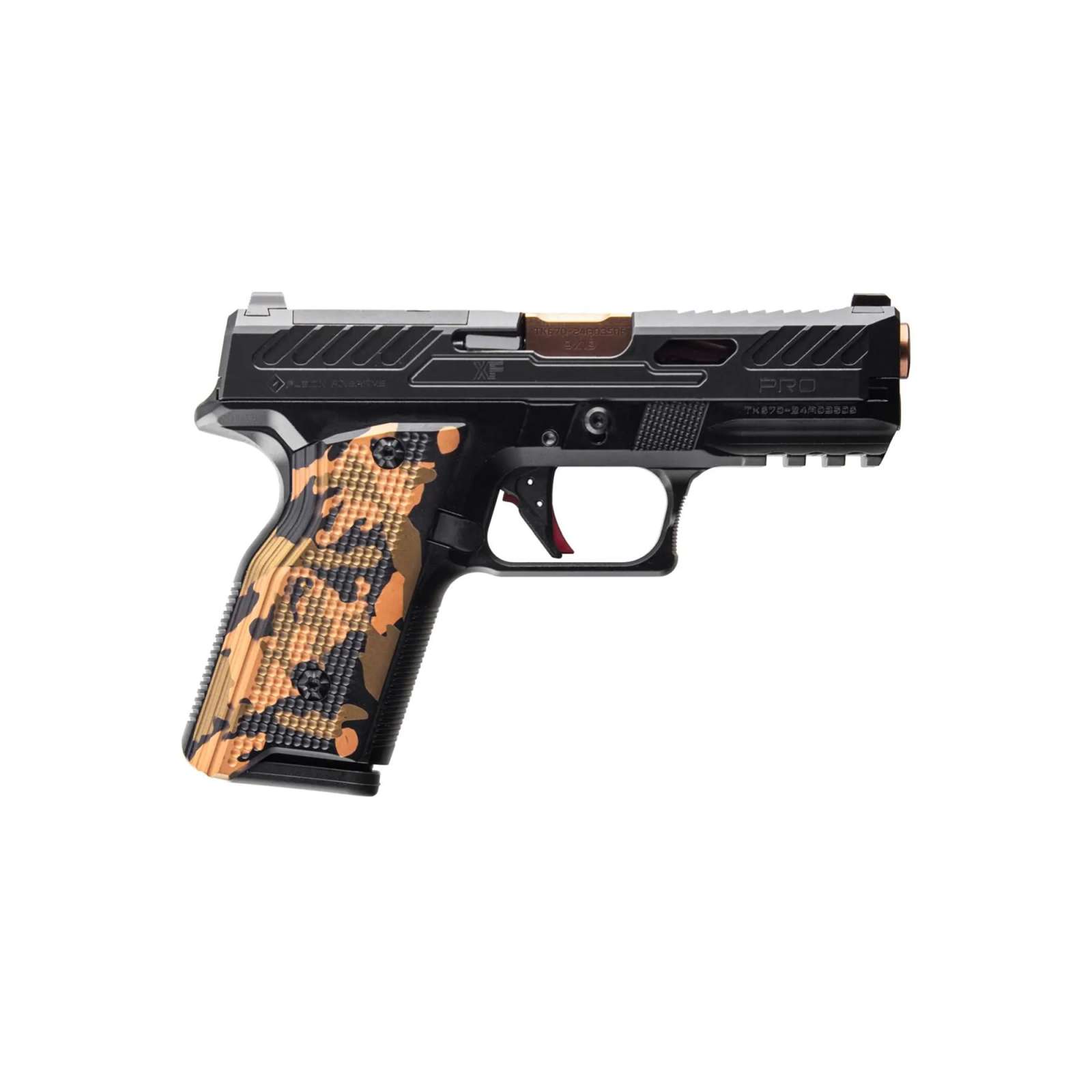 FUSION XF-PRO HGA 9MM 4IN BBL FS BRONZE 2 10RD MAG RMR OPTICS CUT - Image 2