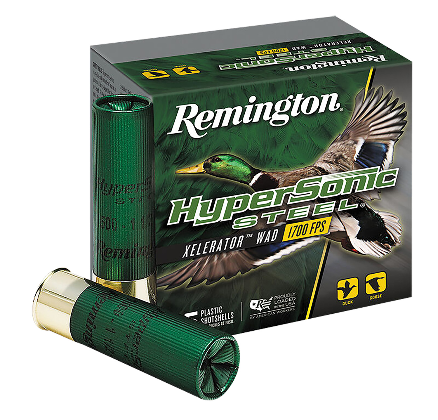 Remington Ammunition 26799 HyperSonic Steel 12Gauge 3.50 1 3/8oz 4Shot 25 Per Box/10 Case ington Ammunition 26799 HyperSonic Steel 12Gauge 3.50 1 3/8oz 4Shot 25 Per Box/10 Case Ammo