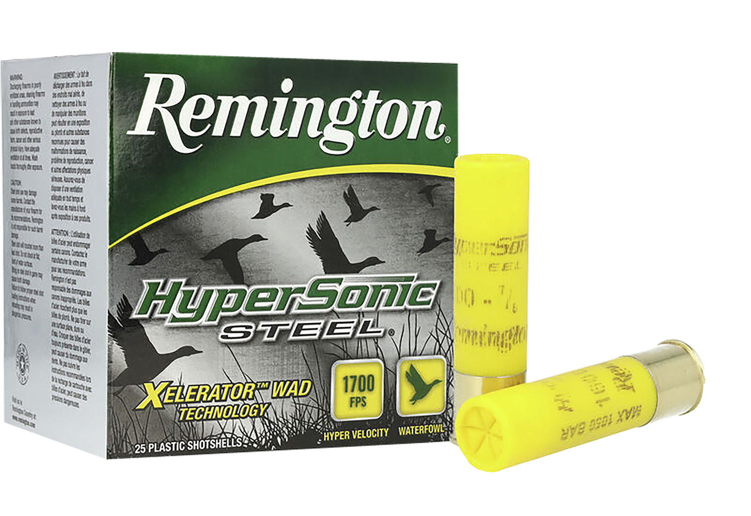 Remington Ammunition 26823 HyperSonic Steel 20Gauge 3 7/8oz 2Shot 25 Per Box/10 Case ington Ammunition 26823 HyperSonic Steel 20Gauge 3 7/8oz 2Shot 25 Per Box/10 Case Ammo