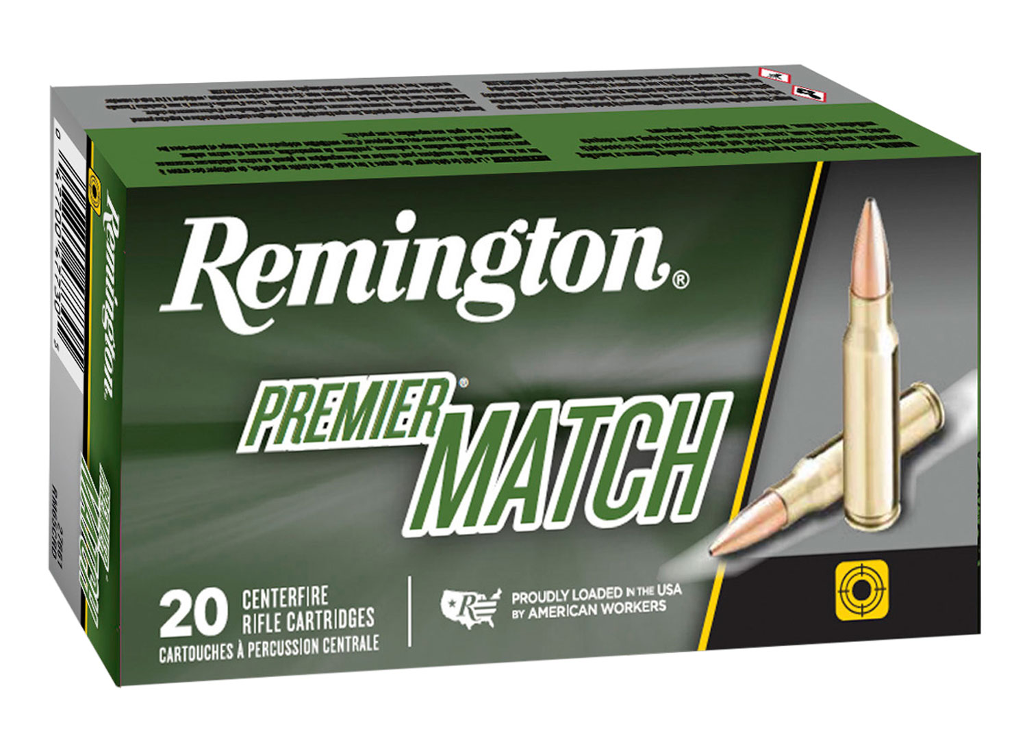 Remington Ammunition 27673 Premier Match 6.5PRC 140gr Berger Open Tip Match 20 Per Box/10 Case ington Ammunition 27673 Premier Match 6.5PRC 140gr Berger Open Tip Match 20 Per Box/10 Case Ammo
