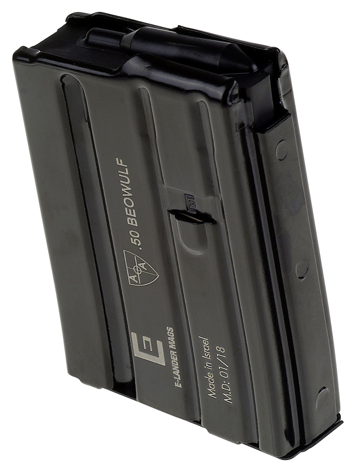 xander Arms MEB504 AR-15 4rd 50 Beowulf Black Steel Ammo