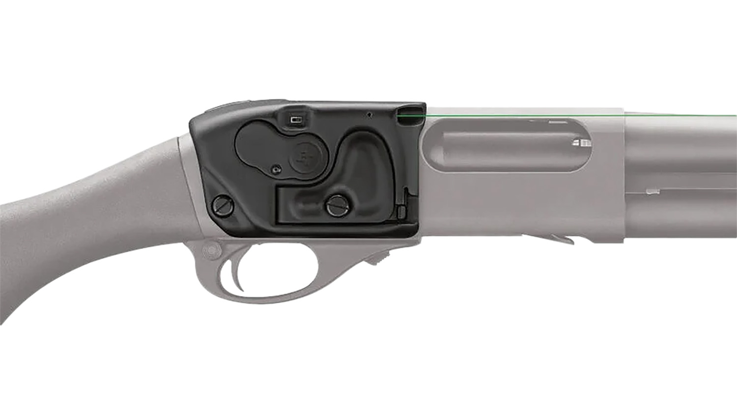 Crimson Trace 0181401 LS-870G Lasersaddle Green Laser Sight Black Remington 870/TAC-14