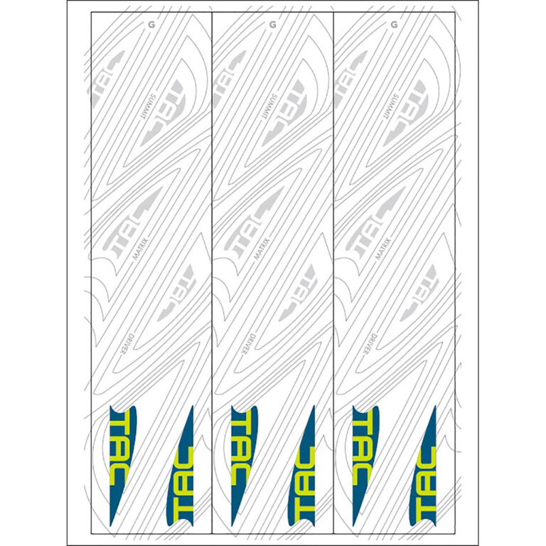 TAC Vanes Arrow Specific Wraps White Size G 5.5 13 pk.