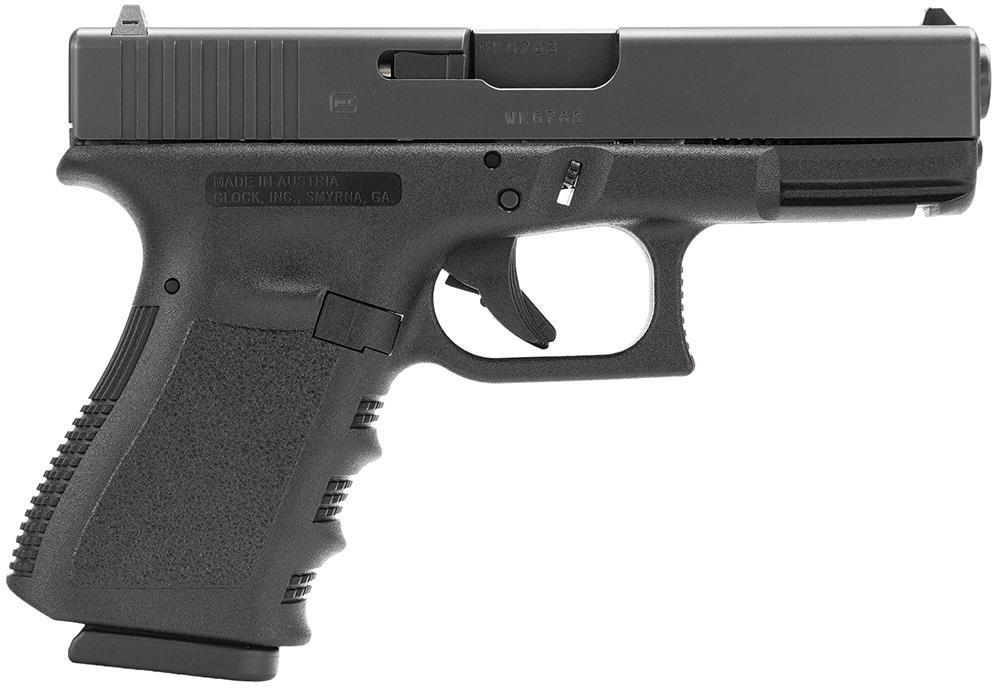 Glock PI2350203 G23 Gen3 Compact 40 S&W 4.02" Barrel 13+1, Black Frame & Slide, Safe Action Trigger