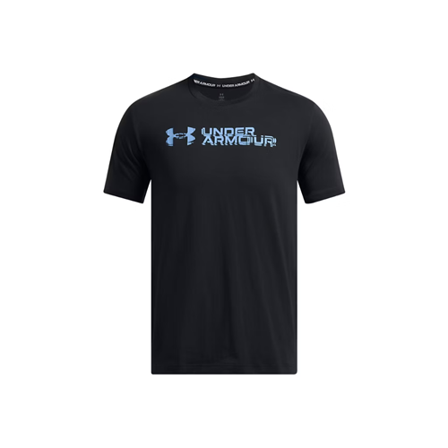 Men's UA Sliced Wordmark Short Sleeve