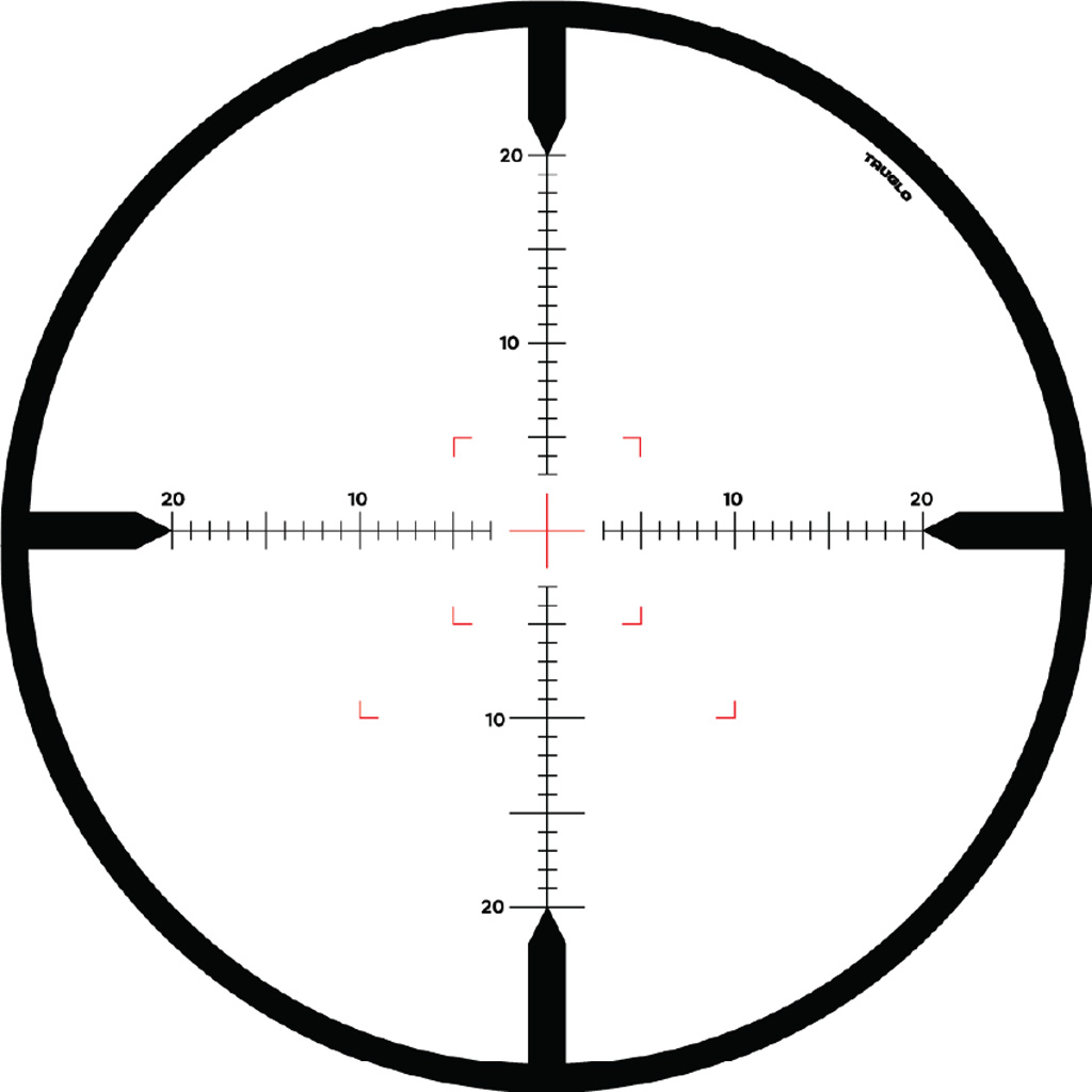 TruGlo Eminus Tactical Scope 30mm 4-16x44 IR ML - Image 2