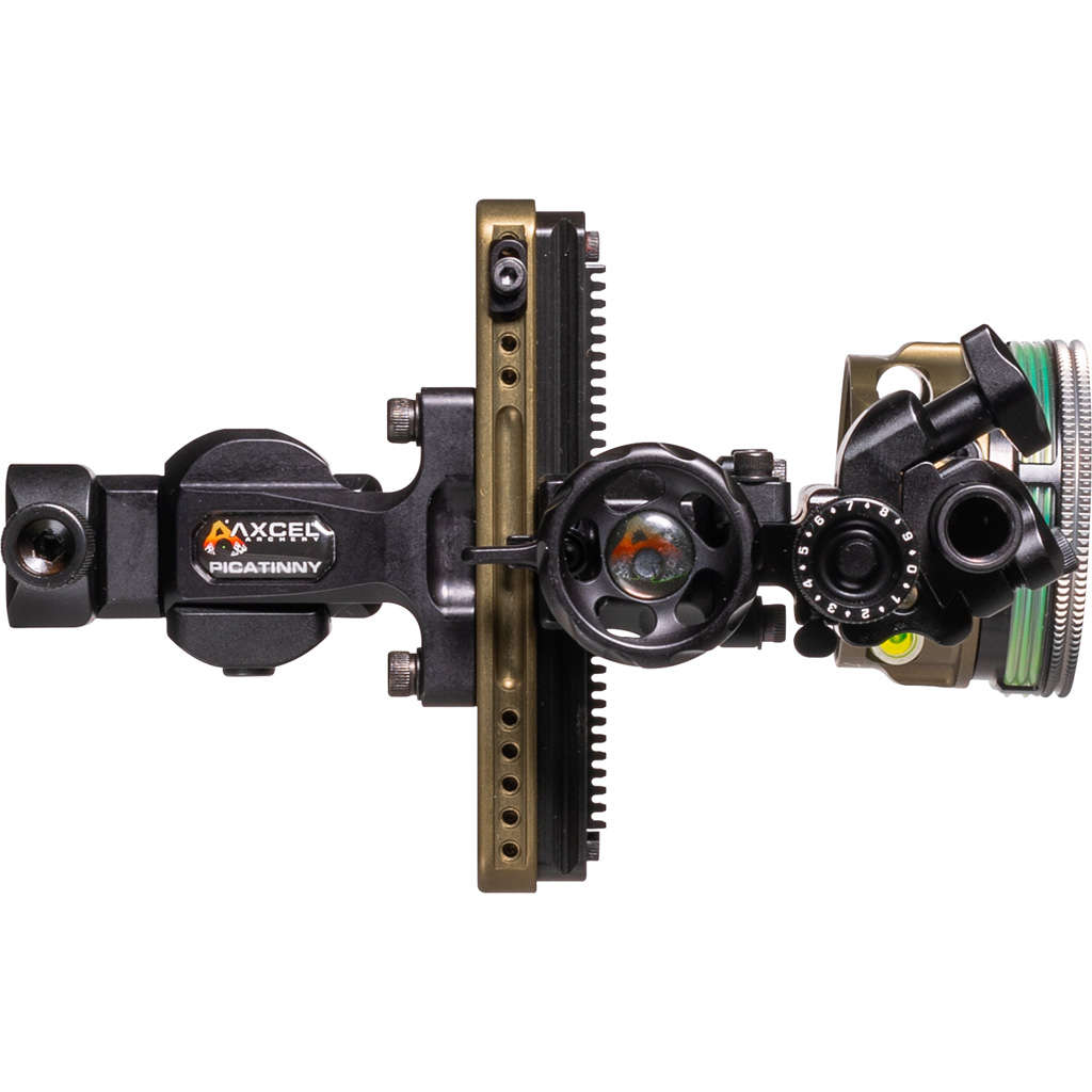 Axcel LANDSLYDE Picatinny Slider Sight Tac. BH AVX-41 1 Pin .019 Green Fiber - Image 2