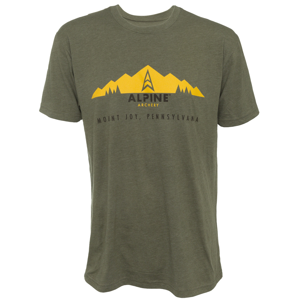 Alpine Tee Olive Medium - Image 2