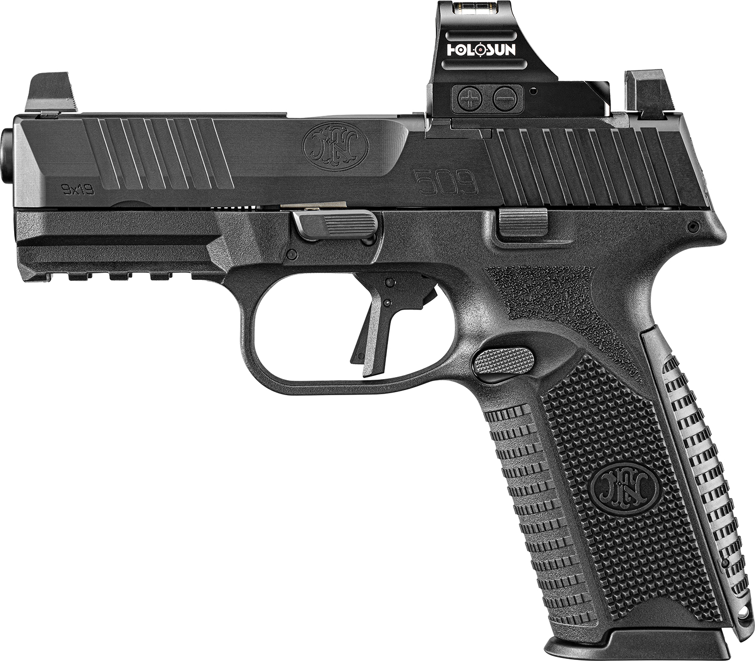 FN 66101927 509 MRD w/Optic 9mm Luger 17+1 Holosun 407C Red Dot