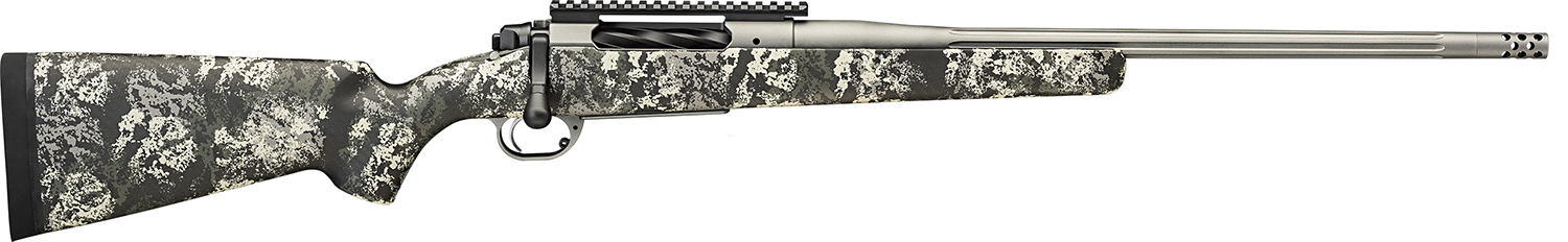 Springfield Armory BAB924300PRCY 2020 Boundary 300 PRC 24" Rogue Camo Fluted Barrel Tactical Gray Cerakote Model 2020 Stainless Steel Receiver Carbon Fiber w/ M-LOK