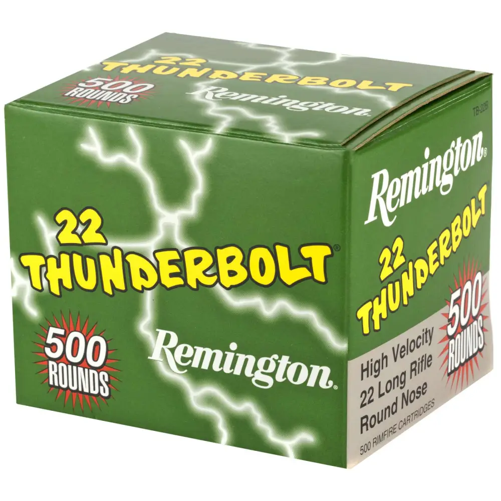 REMINGTON THUNDERBOLT 22LR 40GR RN PROMO AMO 500RD (10 PER CASE) 21241 - Image 2