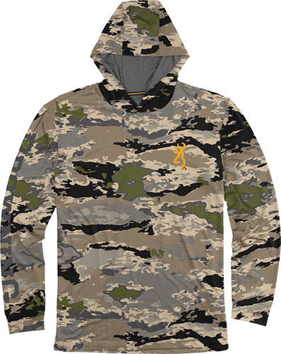 BROWNING HOODED LONG SLEEVE - TECH T-SHIRT OVIX X-LARGE - Image 2