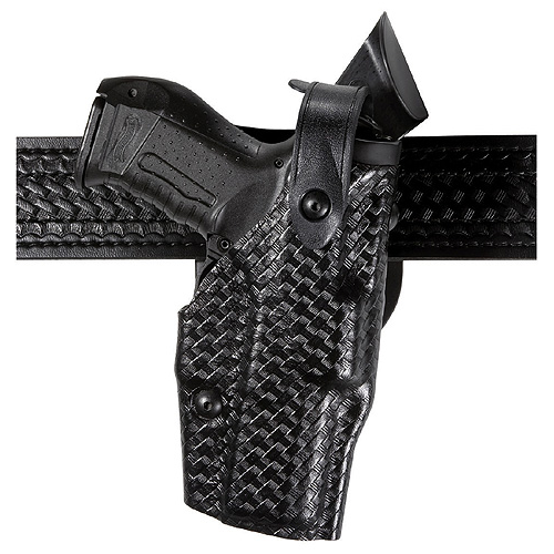 Model 6360 ALS/SLS Mid-Ride, Level III Retention Duty Holster for Sig Sauer P220R DAK