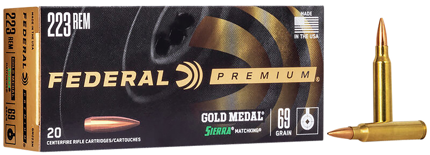 eral GM338LM Premium Gold Medal 338LapuaMag 250gr Sierra MatchKing BTHP 20 Per Box/10 Case Ammo
