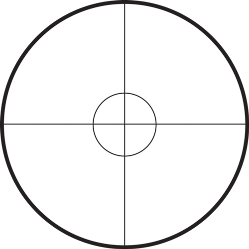 TRADITIONS SCOPE 3-9X40MM - CIRCLE RETICLE BLACK MATTE - Image 2