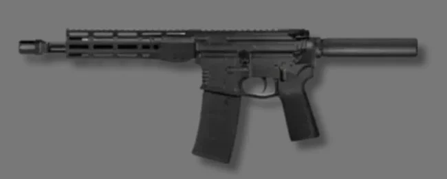 Black AR Pistol