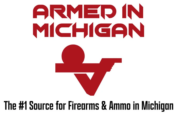 Armed in Michigan Logo with tag line