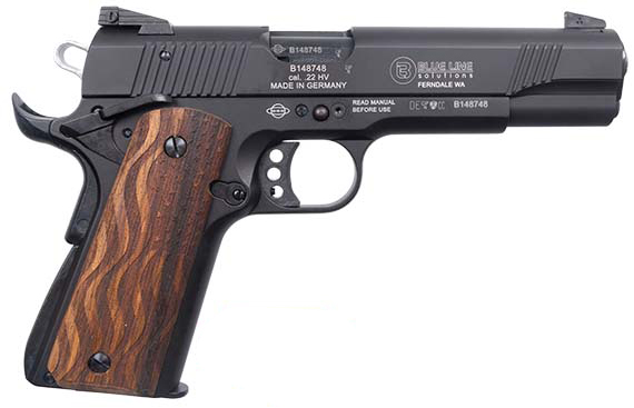 BLG MAUSER 1911 22LR 5 WAVING FLAG GRIPS 10RD