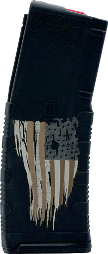 5.56 TATTERED FLAG ETCHED Ammo