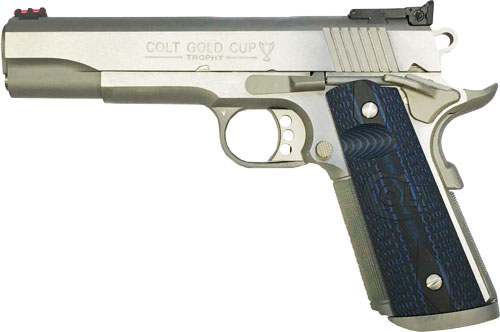 COLT GOLD CUP STAINLESS 45ACP - AS 8-SHOT G10