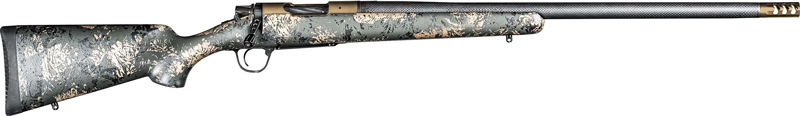 CHRISTENSEN RIDGELINE FFT - 22-250 CF BRONZE/BLACK GRN-TAN