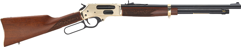 HENRY SIDE GATE LEVER 410 - 19.8" WALNUT