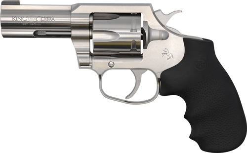 COLT KING COBRA 357MAG 3" - STAINLESS RUBBER BLACK