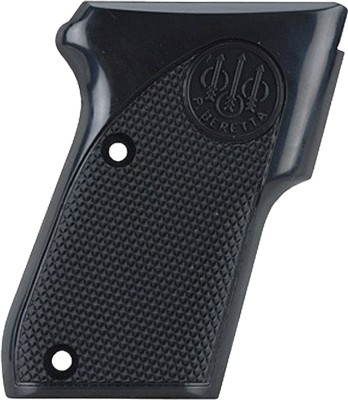 BERETTA GRIPS MODEL 21 BOBCAT - FACTORY BLACK PLASTIC