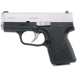 KAHR CM9 9MM 3 SS BLK POLYMER FRAME (1) 6RD
