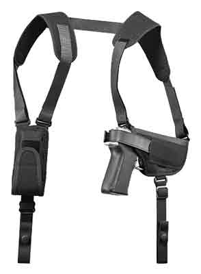 MICHAELS PRO-PAK HZTL-SHOULDER - HOLSTER #5 RH/LH NYLON BLACK
