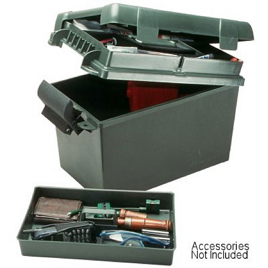 MTM DRY BOX TOP LID ACC W/TRAY 15X8X10 GREEN