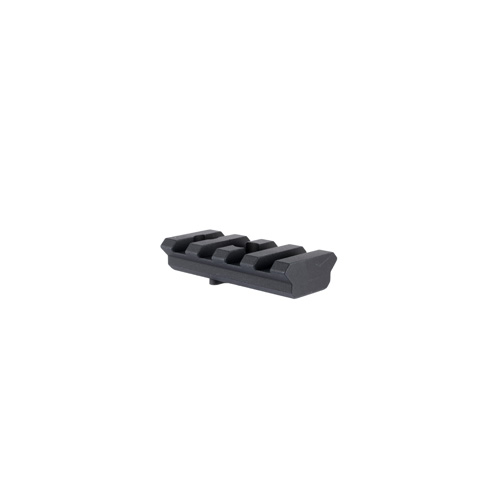 PICATINNY RAIL - BLACK, 1.4" TALL ADJUSTERS, FITS Q-LOC / SLIM LINE MOUNTS