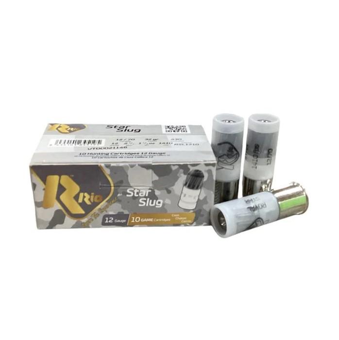  Star Shotshell 12 Ga 2-3/4 1-1/8 Oz 1410 Fps Slug 10/ct Ammo