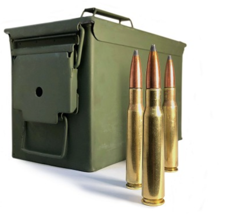 CBC 50 CALIBER ARMOR PIERCING INCENDIARY AMMO CAN 150RD PER CAN - Cbc Global Ammunition