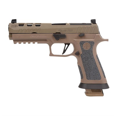 P320 XFIVE DH3 9MM LUGER 5'' BBL (3)21RD MAGS STRIKER COYOTE